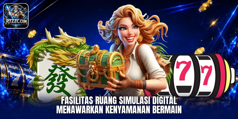 Fasilitas ruang simulasi digital menawarkan kenyamanan bermain