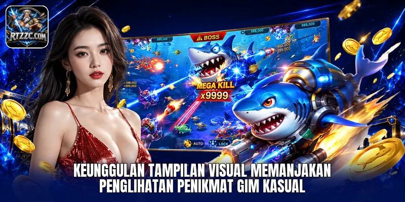 Keunggulan tampilan visual memanjakan penglihatan penikmat gim kasual