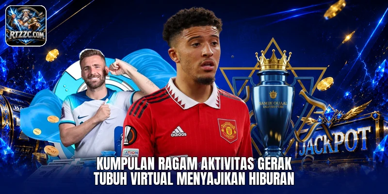 Kumpulan ragam aktivitas gerak tubuh virtual menyajikan hiburan