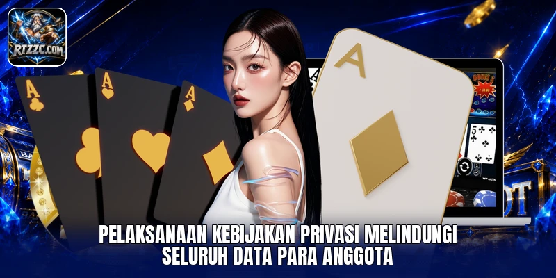 Pelaksanaan kebijakan privasi melindungi seluruh data para anggota
