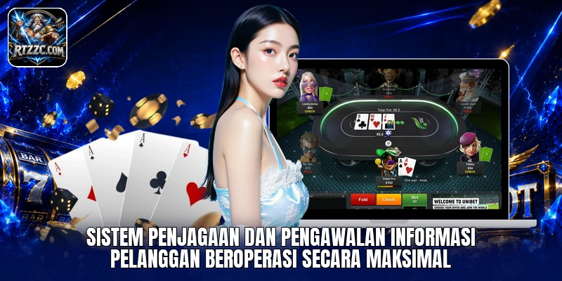 Sistem penjagaan dan pengawalan informasi pelanggan beroperasi secara maksimal