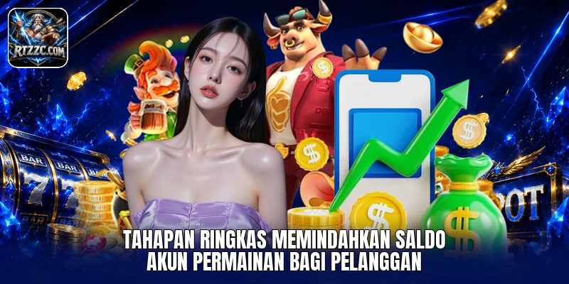 Tahapan ringkas memindahkan saldo akun permainan bagi pelanggan